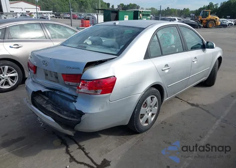 2008 Hyundai Sonata Gls из США, поврежденный, VIN 5NPET46C68H384239